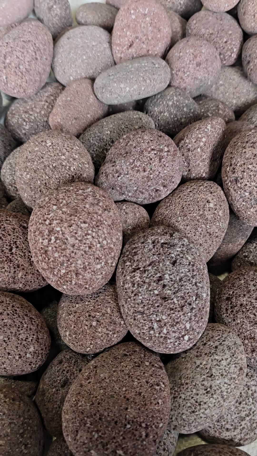Red Lava Rock  Pebble Stone