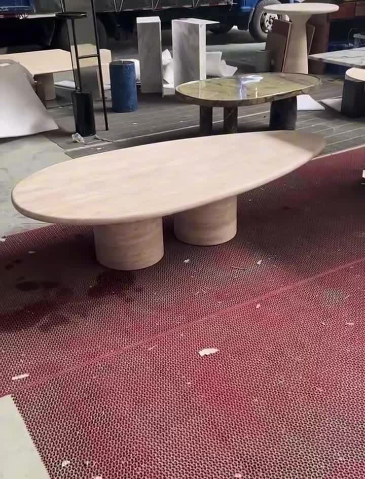 Travertine Customized Coffee Table
