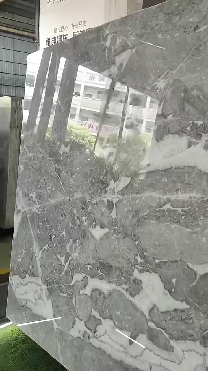 Athena Gray Marble Slabs Gris Grey Stone Interior Tile Use