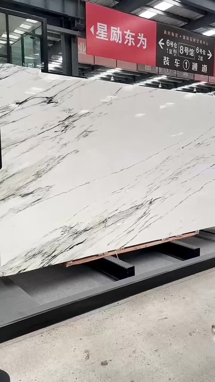 Dior White Marble Slabs White Ornamental Stone Interior Use