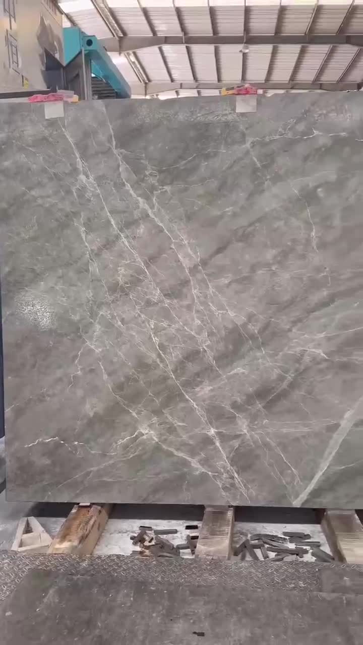 Hermes Gray Marble Slabs Shadow Grey Stone Tile