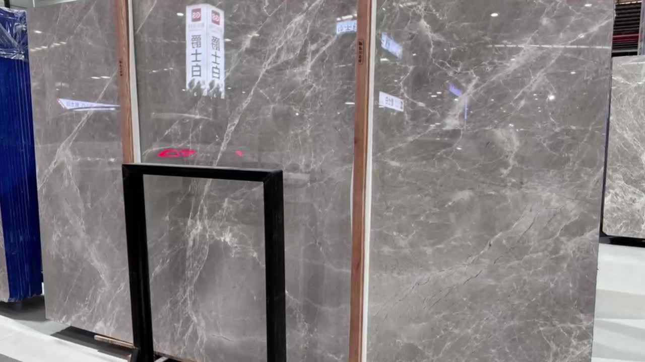 Tundra Grey Marble Slabs For Home Decor