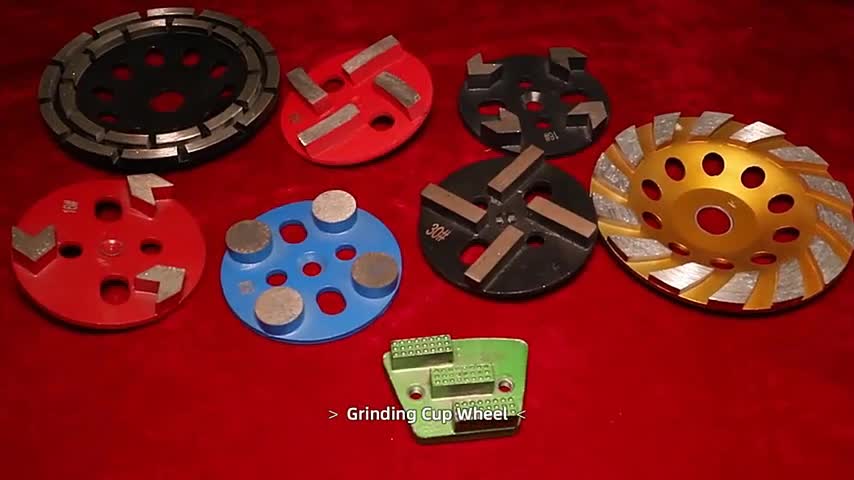 Removal Concrete Floor Coating PCD Diamond Grinding Plate