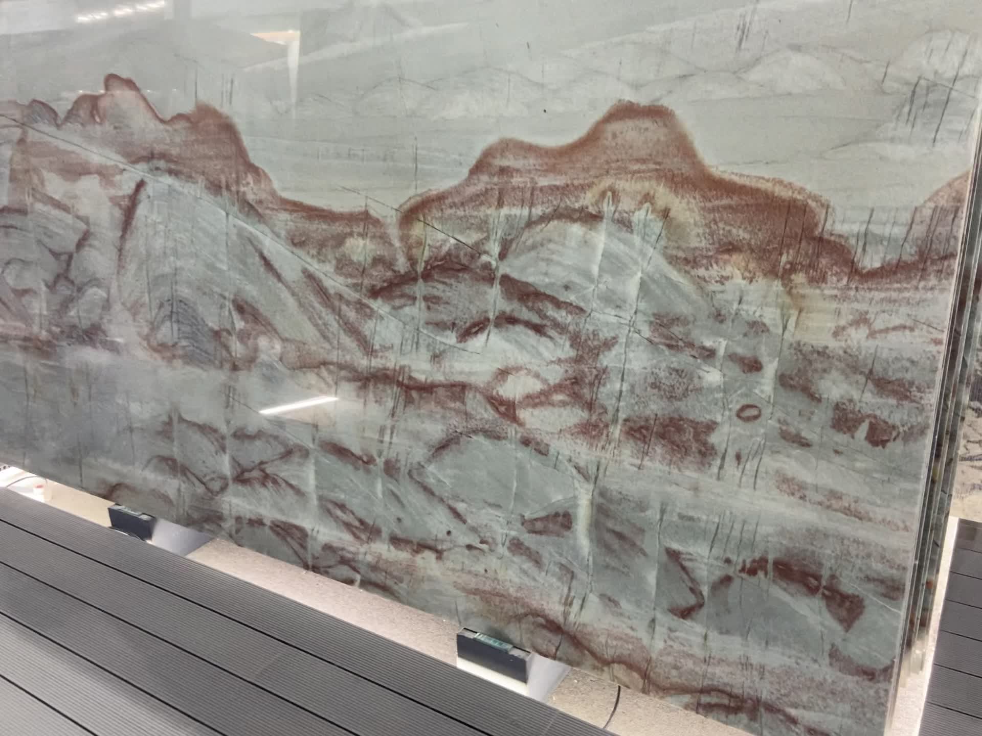 Fusion Green Quartzite Slabs