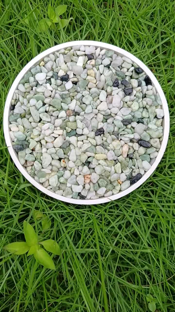 Light Green Marble Washed Crushed Stone,Green Gravel