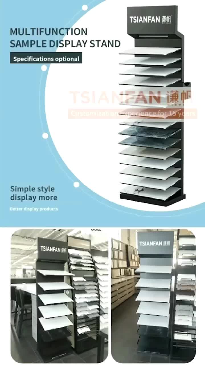 Plastic Tower Display For Quartz Stone