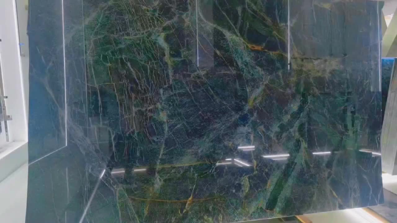 Beautiful  Verde Alpi Marble Tiles 2Cm Slabs, Polished