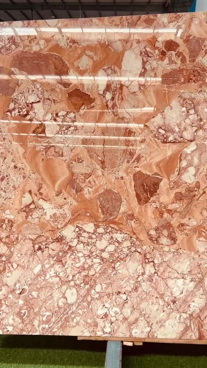 Terracota Pink Marble  Breccia Marble Slabs