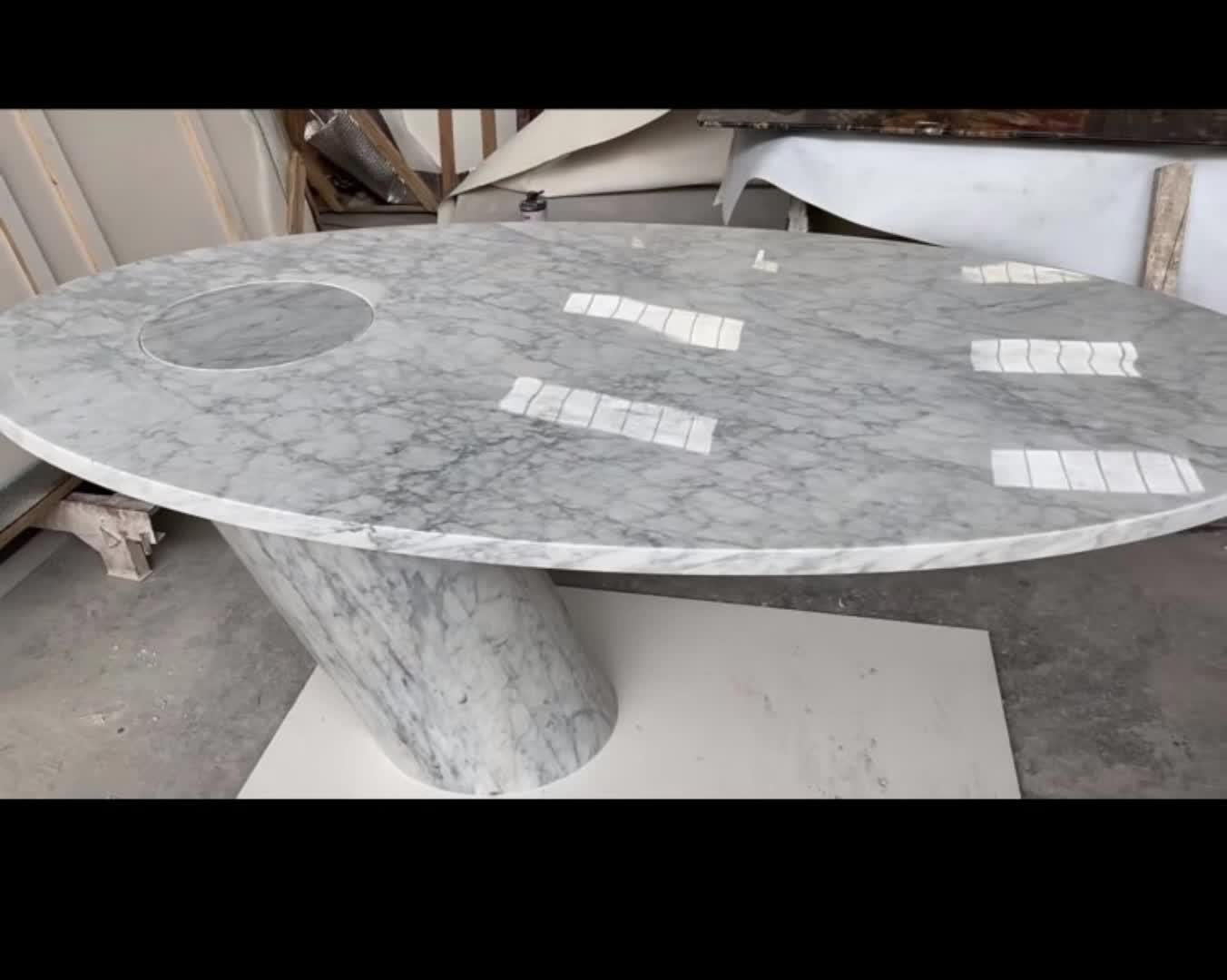 Carrara Marble Bathtub
