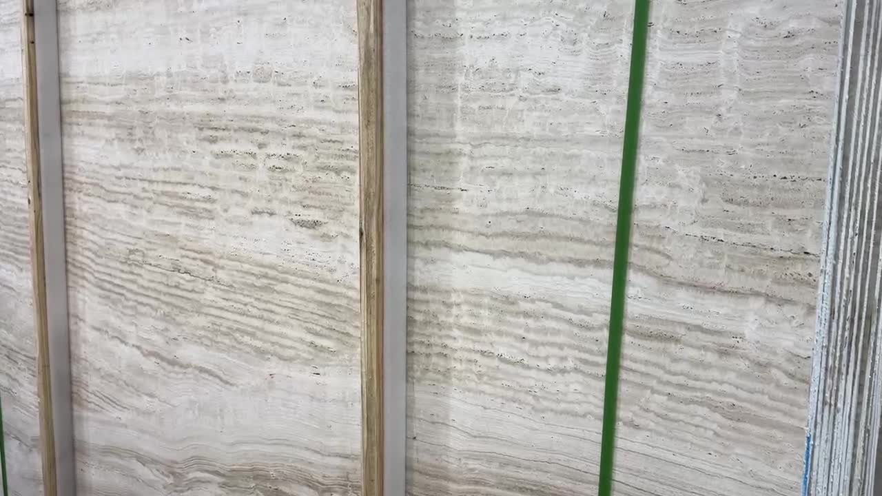 Classic Beige Travertine Slabs