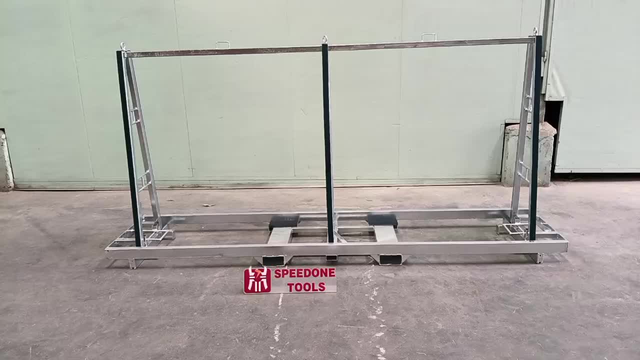 Custom A-Frame For Quartz Granite Marble Foldable Steel