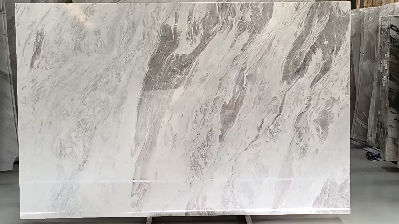 Namibia Fendi White Luxury Marble Tiles And Slabs