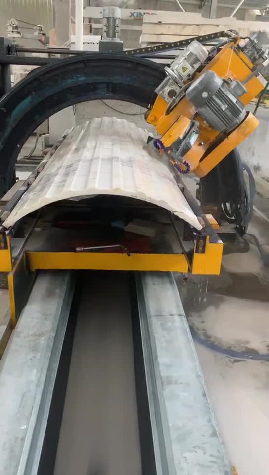 Computer Automatic Roman Pillar Slot Cutting Machine