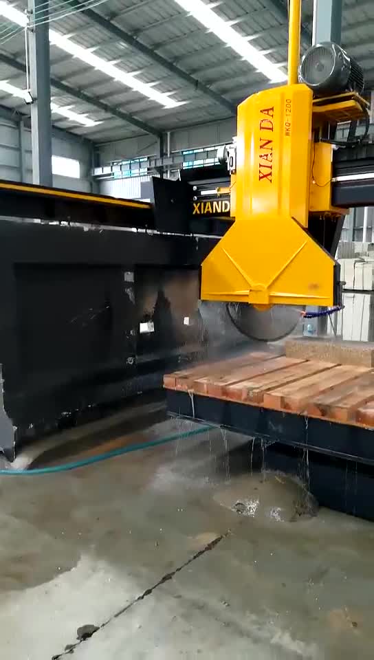 Wkq-1200 Middle Block Stone Cutting Machine For Marble Granite