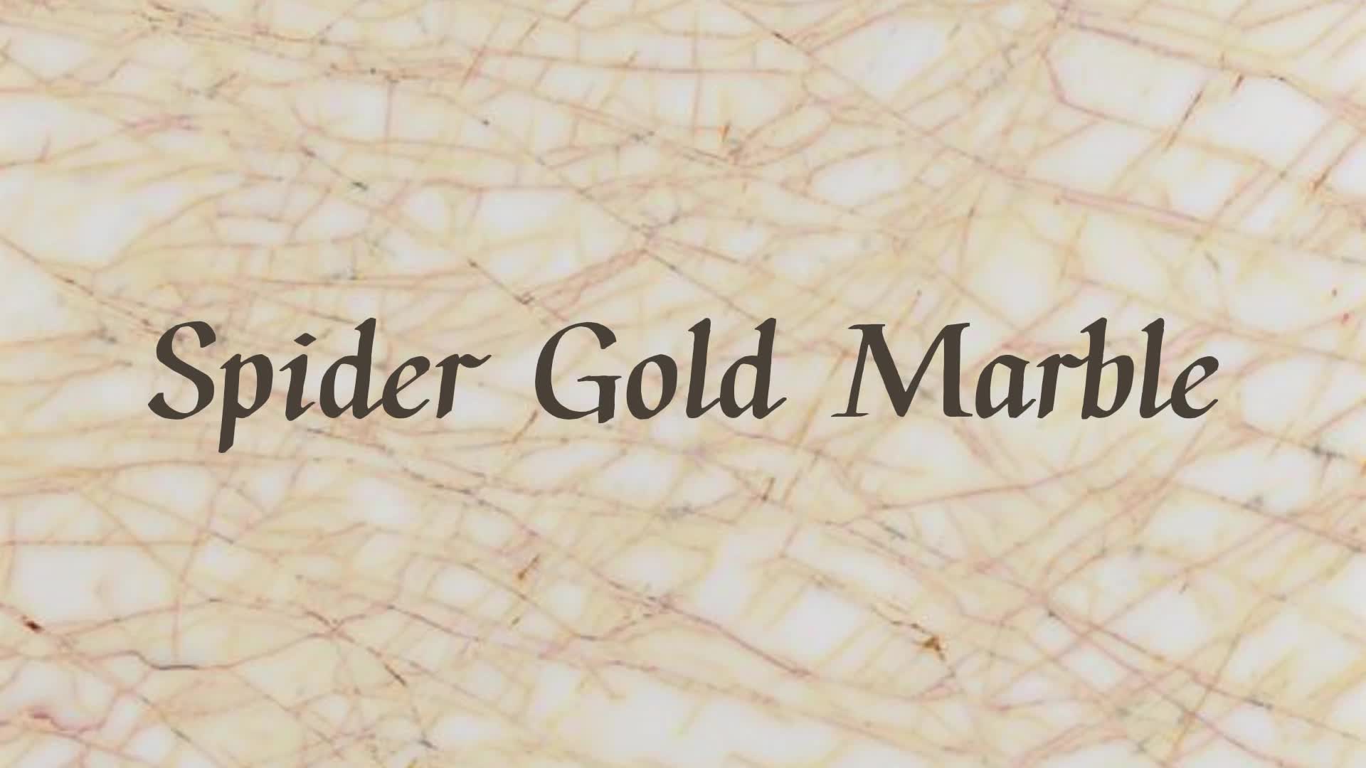 Spider Gold Marble Door Frame With Elegant Gold Veining