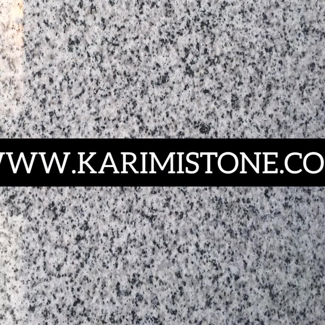 Natanz White Granite Flamed Kerbstone