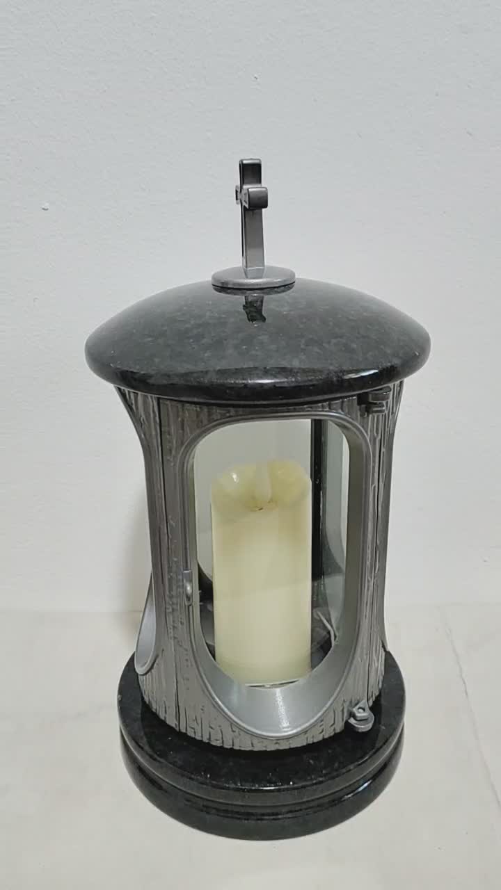 Granite Lamp Monumental Lantern