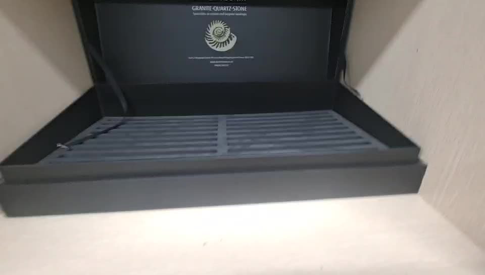 Flip Box For Stone Sample, Glass Or Timber Sample Display