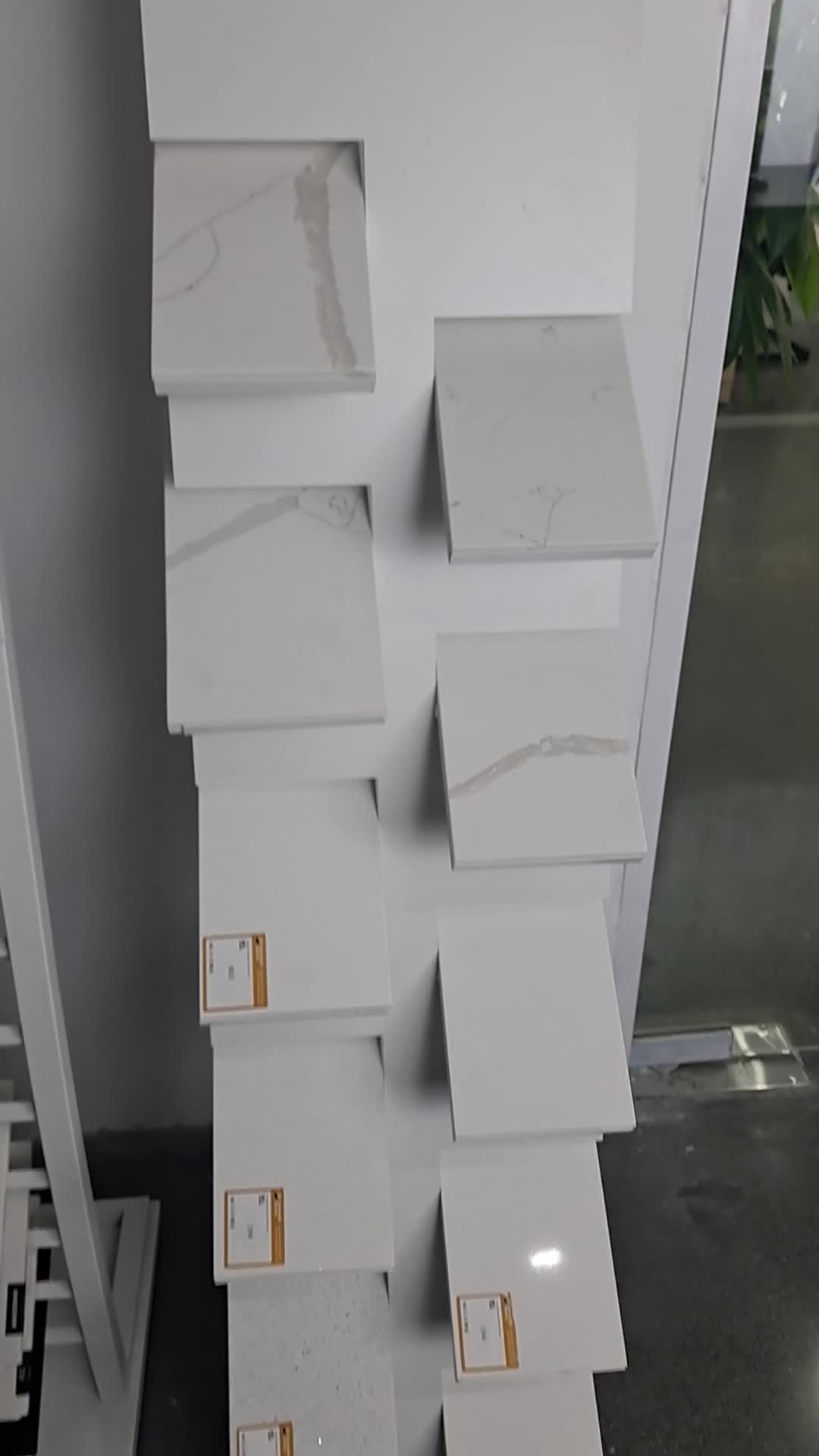 Tile Metal Display Rack Screw On Wall