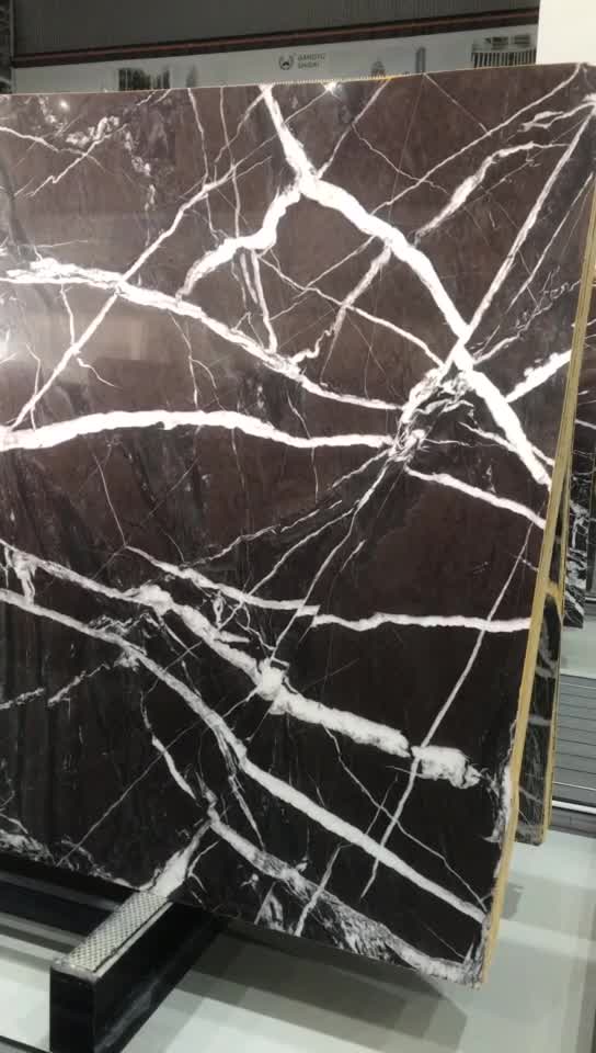 2.0 Thick Luxury Stone Slab Chanel  Floor Tile