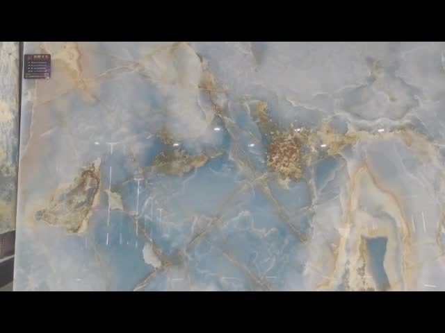 Blue Gold /Ice Jade Onyx Slabs