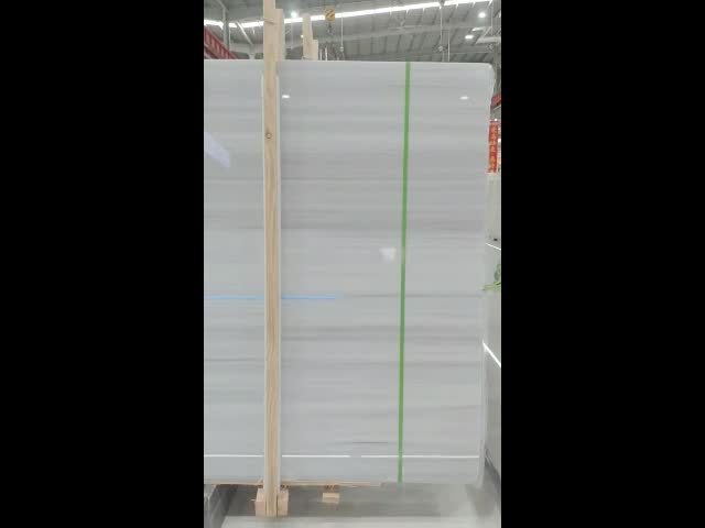 Dreamy White/Galactic Grey Marble Slabs