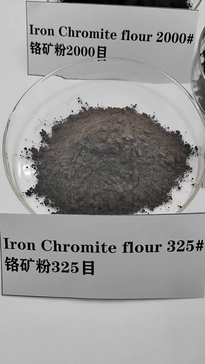 Chromite Powder 45-46% Cr2o3 Pigment For Glass Bottle