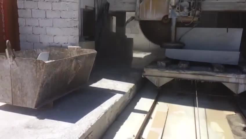 Gantry Pillars Multi-Blade Granite Marble Block Cutting Machine