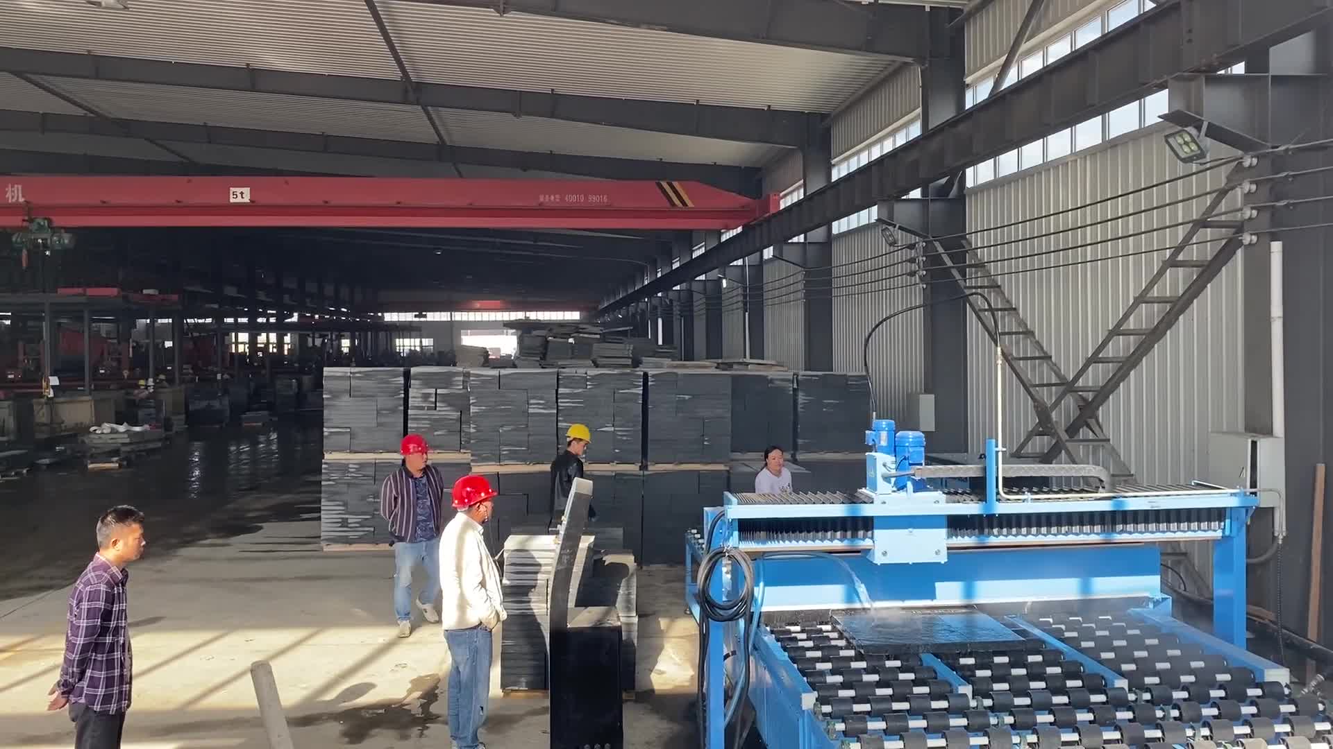 500Bar Italy Pump Stone Processing Water Blast Machine WP-5018