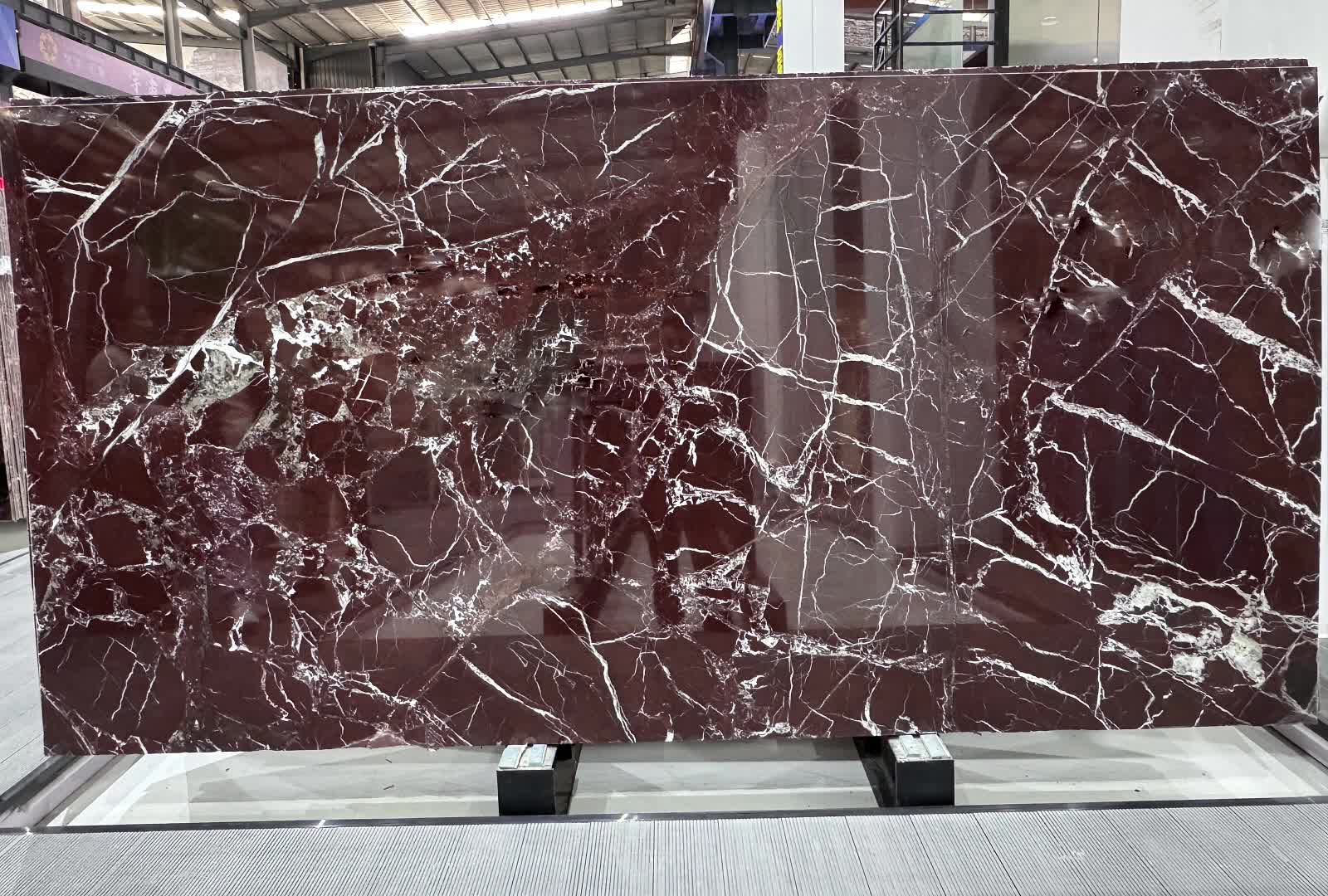 ROSSO ANTICO Spanish Red Marble Slabs