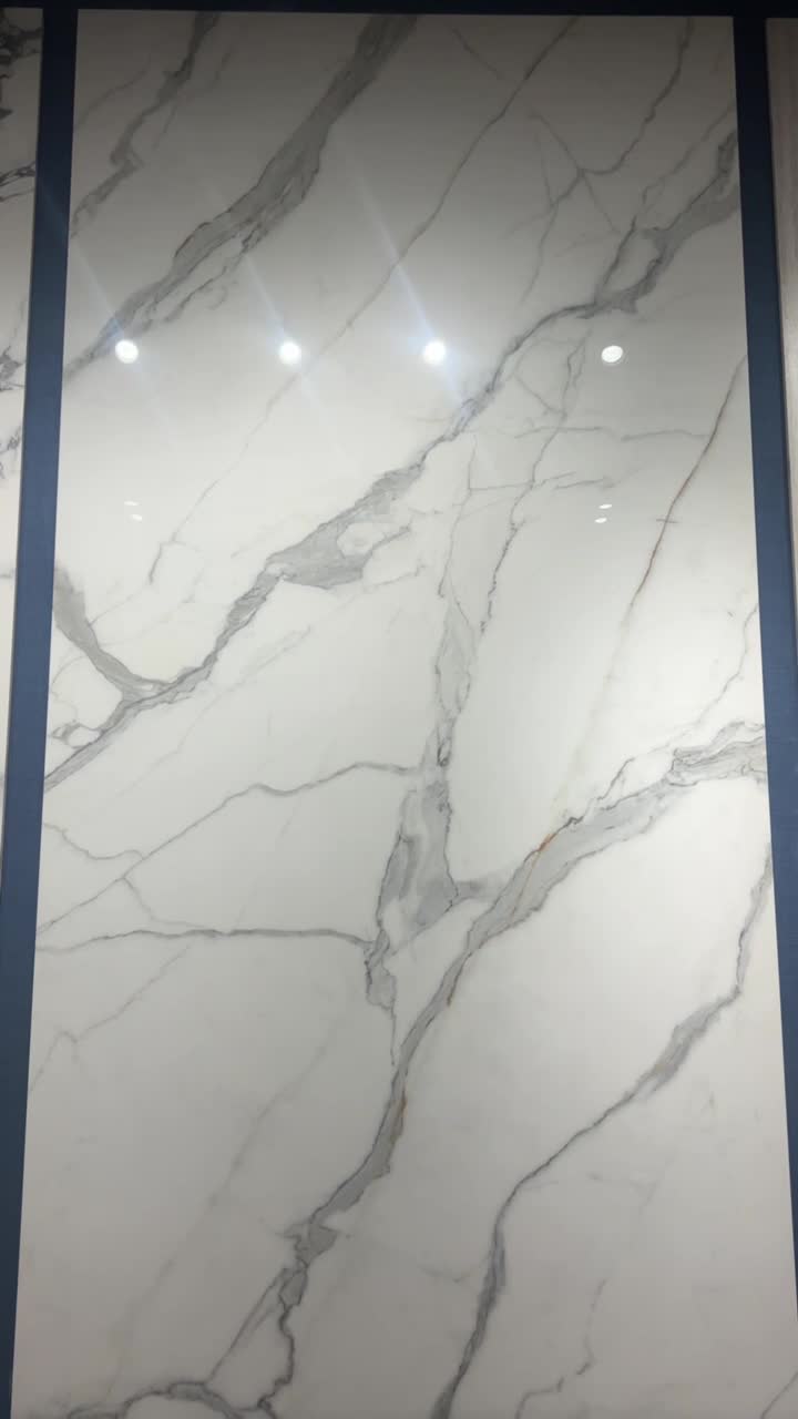 1600X3200x20mm Italy Statuario Porcelain Slabs