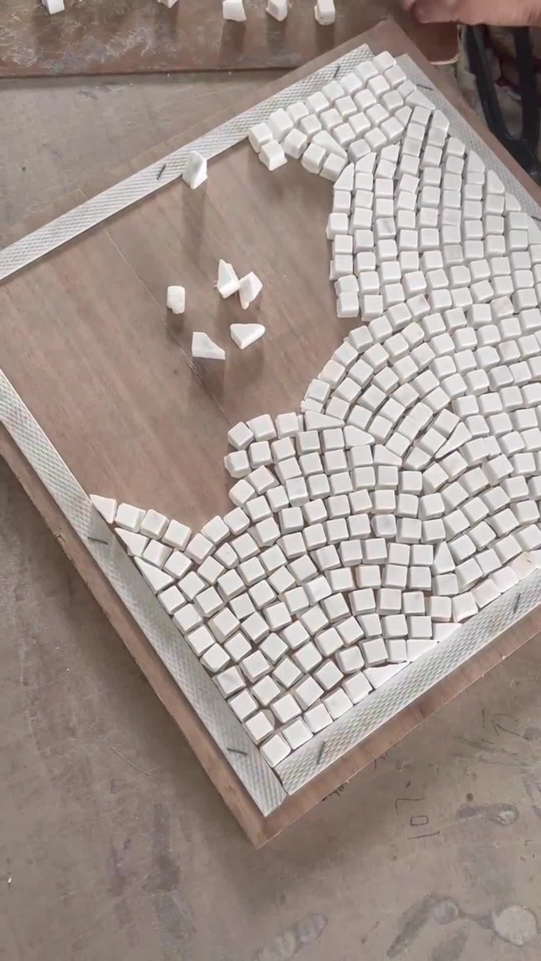 Ariston  Marble Chipped Mosaic Design