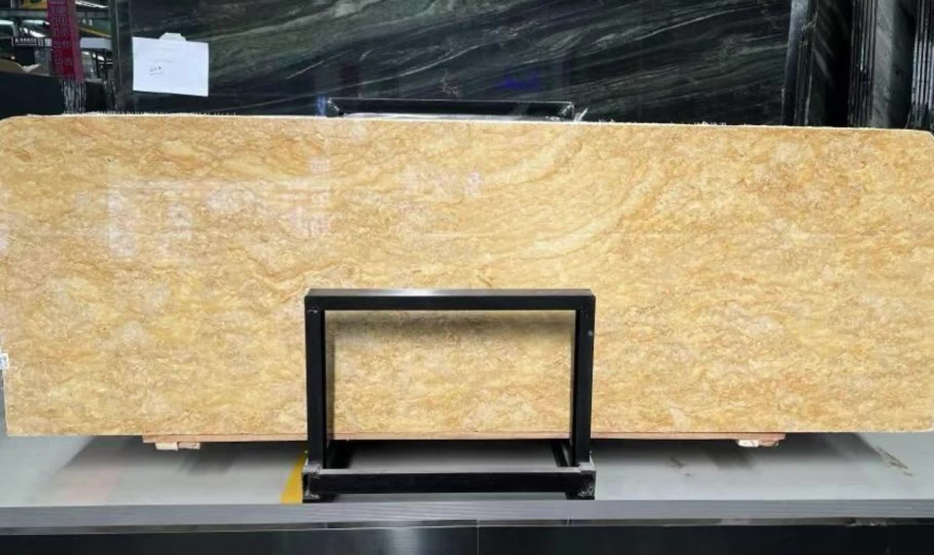 Giallo Reale Marble Slabs