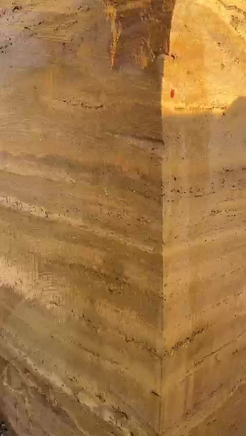 Azarshahr Lemon Travertine Blocks