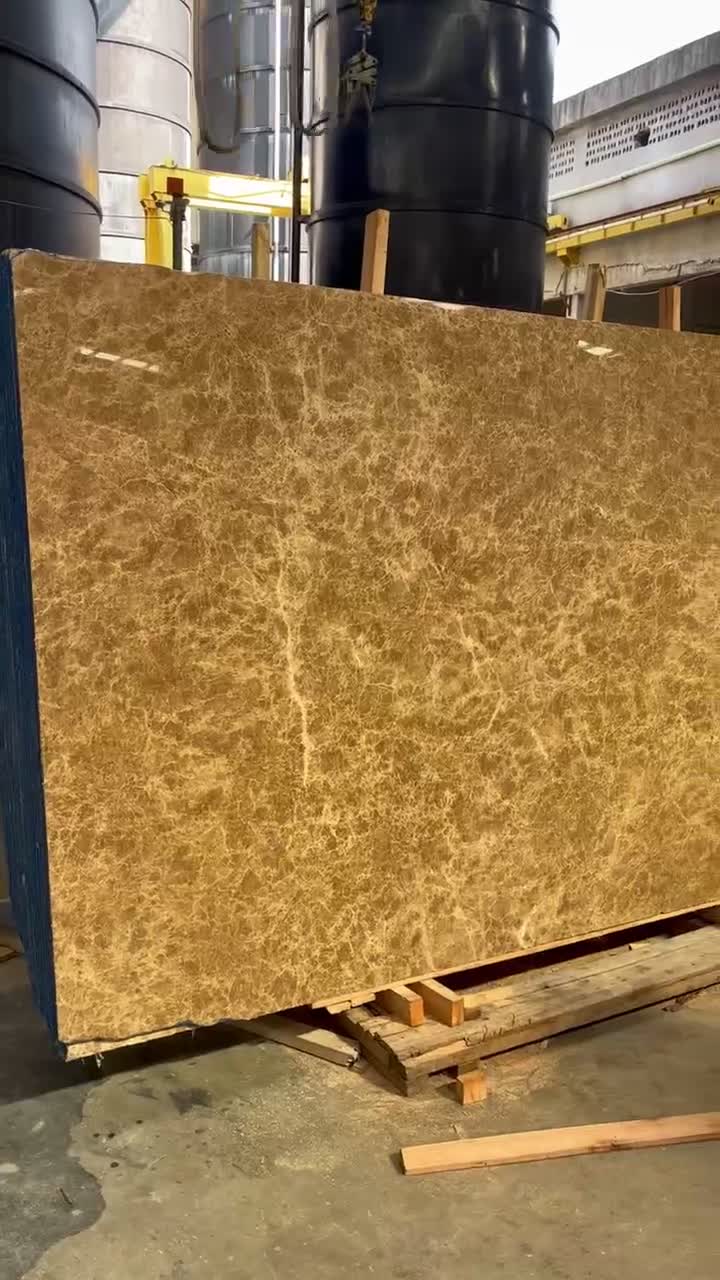 Polished Light Empereador Marble Slabs
