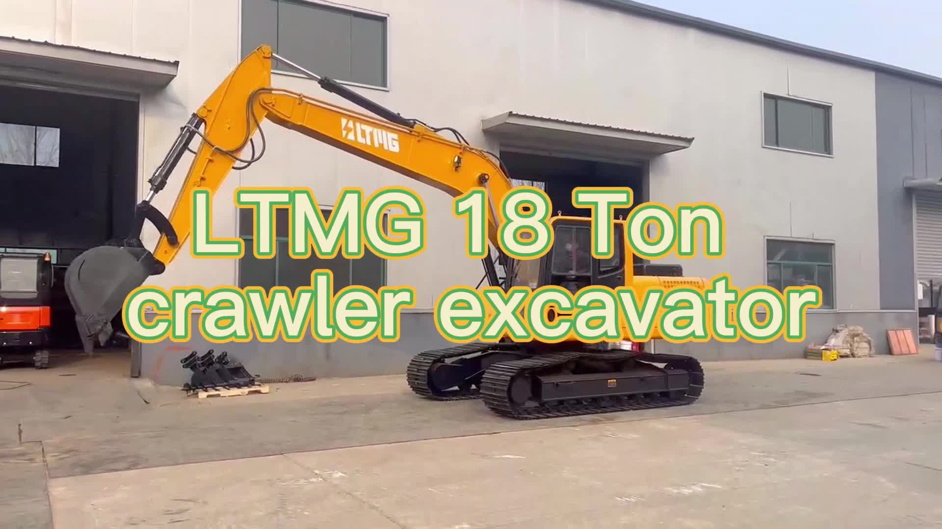 LTMG-18 Ton Crawler Excavators