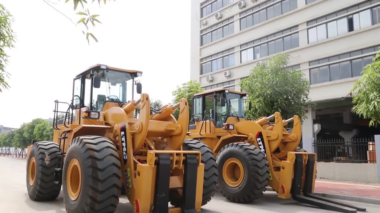 LTMG-23 Ton Loader Forklift With Tire Clamp