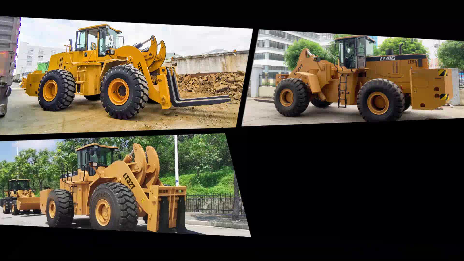 LTMG-32 Ton Wheel Forklift Loaders