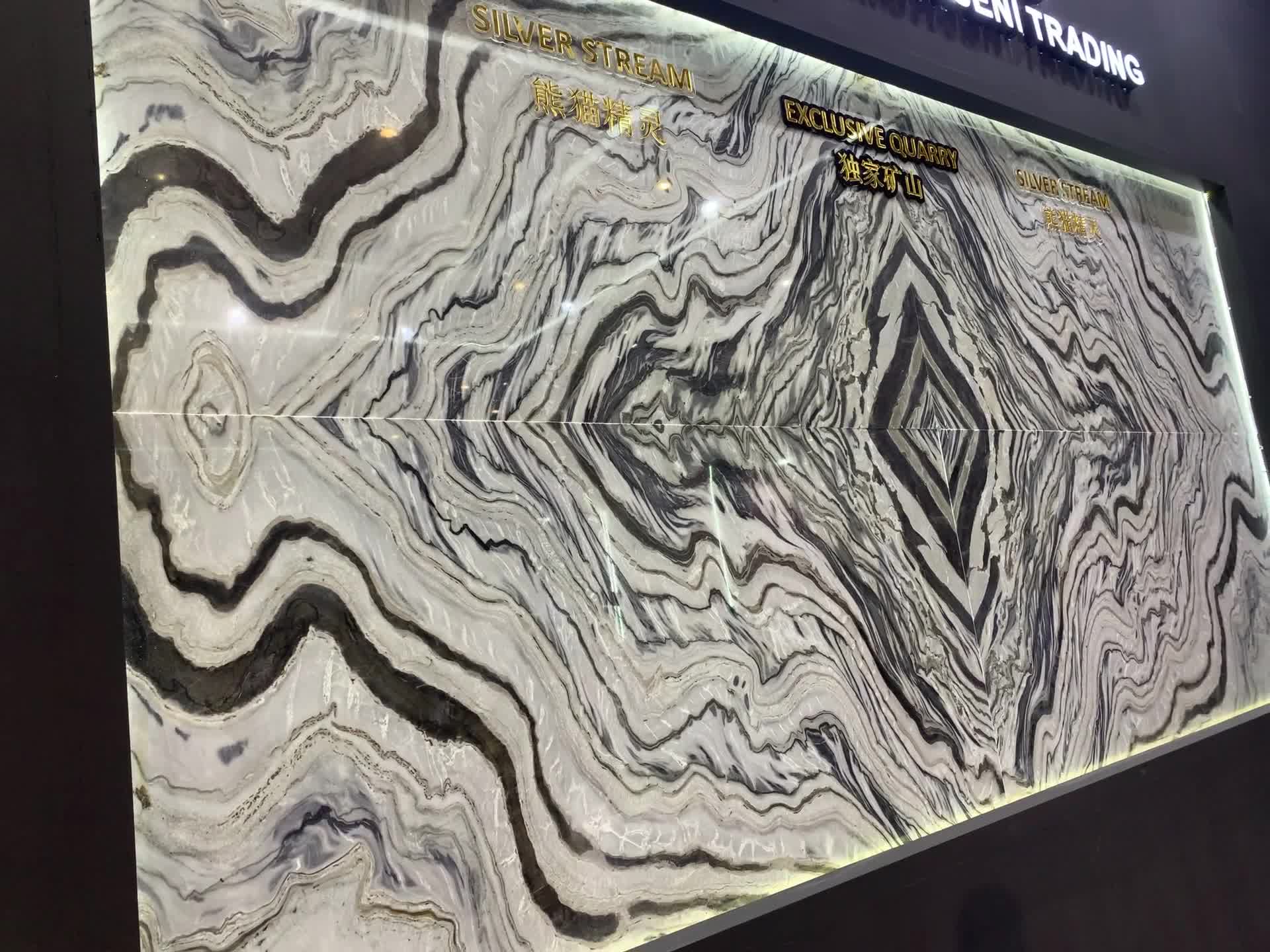 Silver Stream Marble Polished Slabs