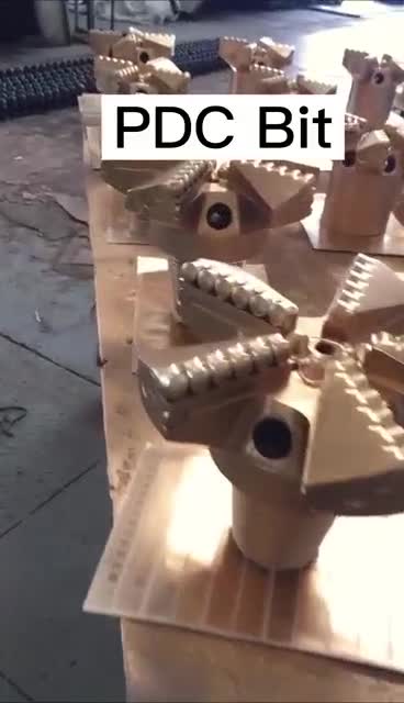 65Mm-127Mm 3-Wing PDC Bit For Water Well Drilling