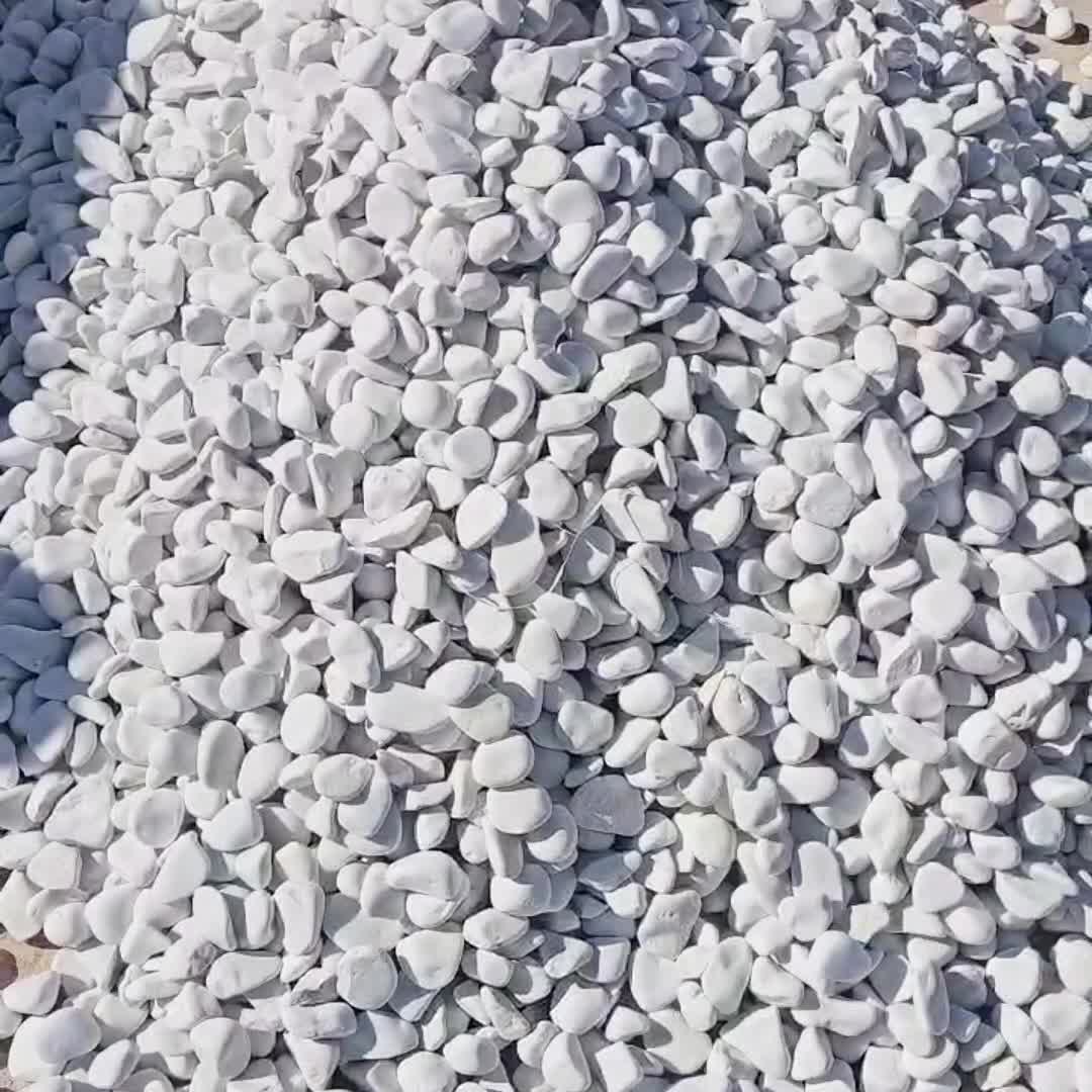 White Marble Tumbled Pebbles