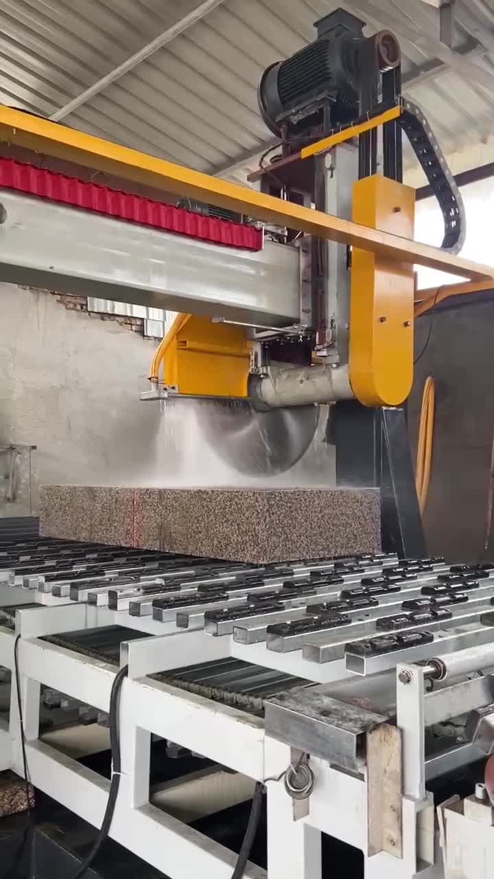 Stone Cutting Machine Curbstone Stone Cutting Line