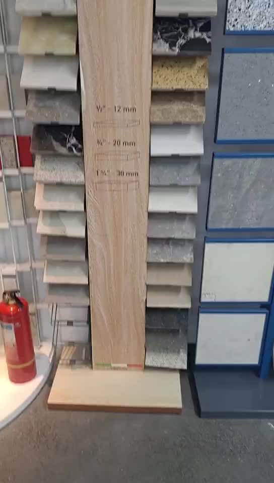 Timber Display, Wood Floor Display Stand Metal Rack/Stand