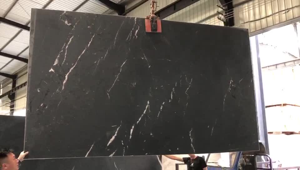 Negresco Black Quartzite Slabs