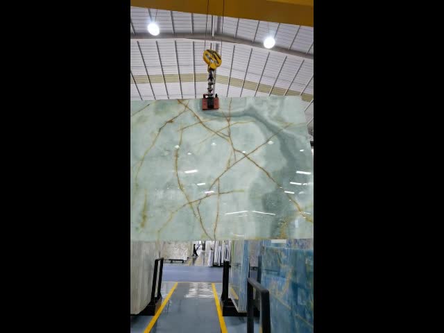 Golden Blue Jade  Onyx Slabs