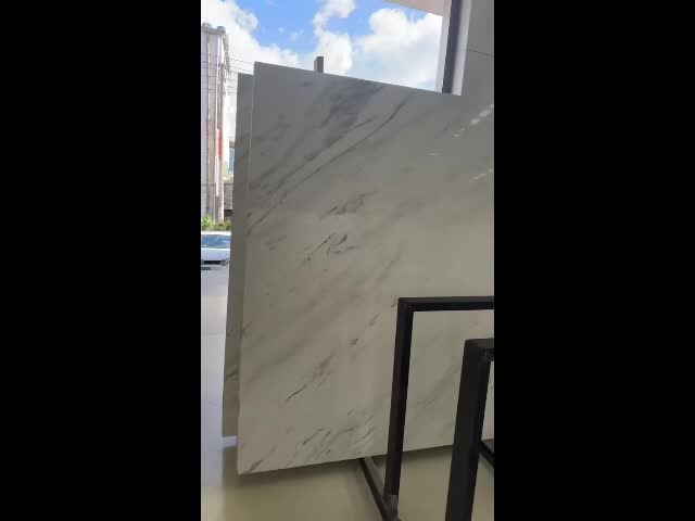 Polished Volakas White Ribbon Marble Slabs