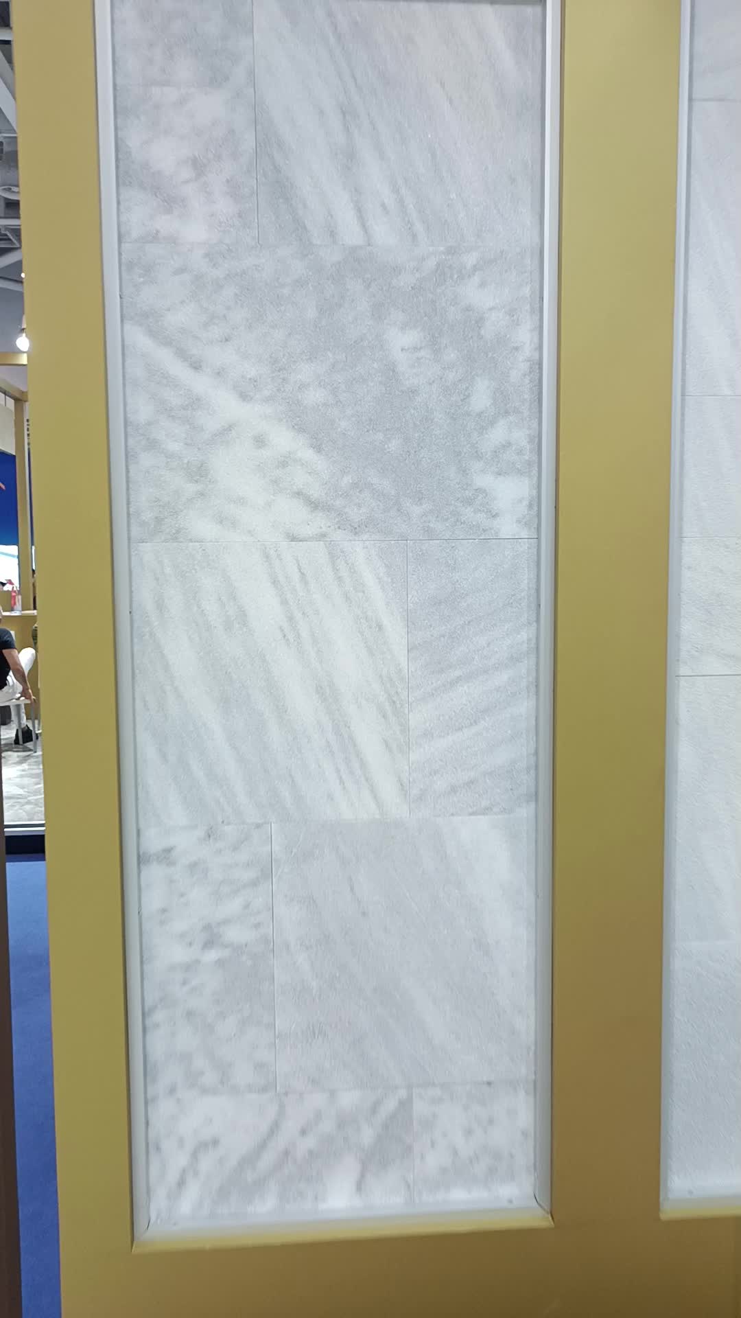 Atlantic Blue Marble Sandblasted And Brushed Slabs And Tiles