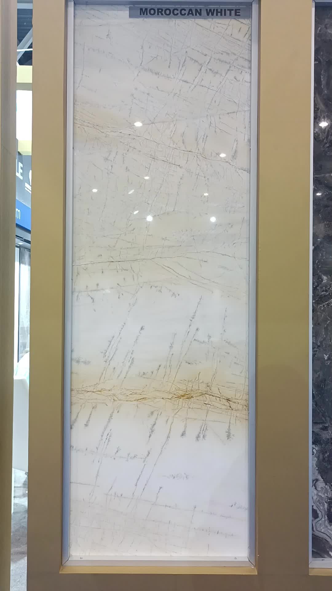 Moroccan White Marble Polished, Honed Slabs And Tiles