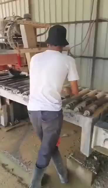 Cross Stone Cutter - Single Disc Cutting Machine