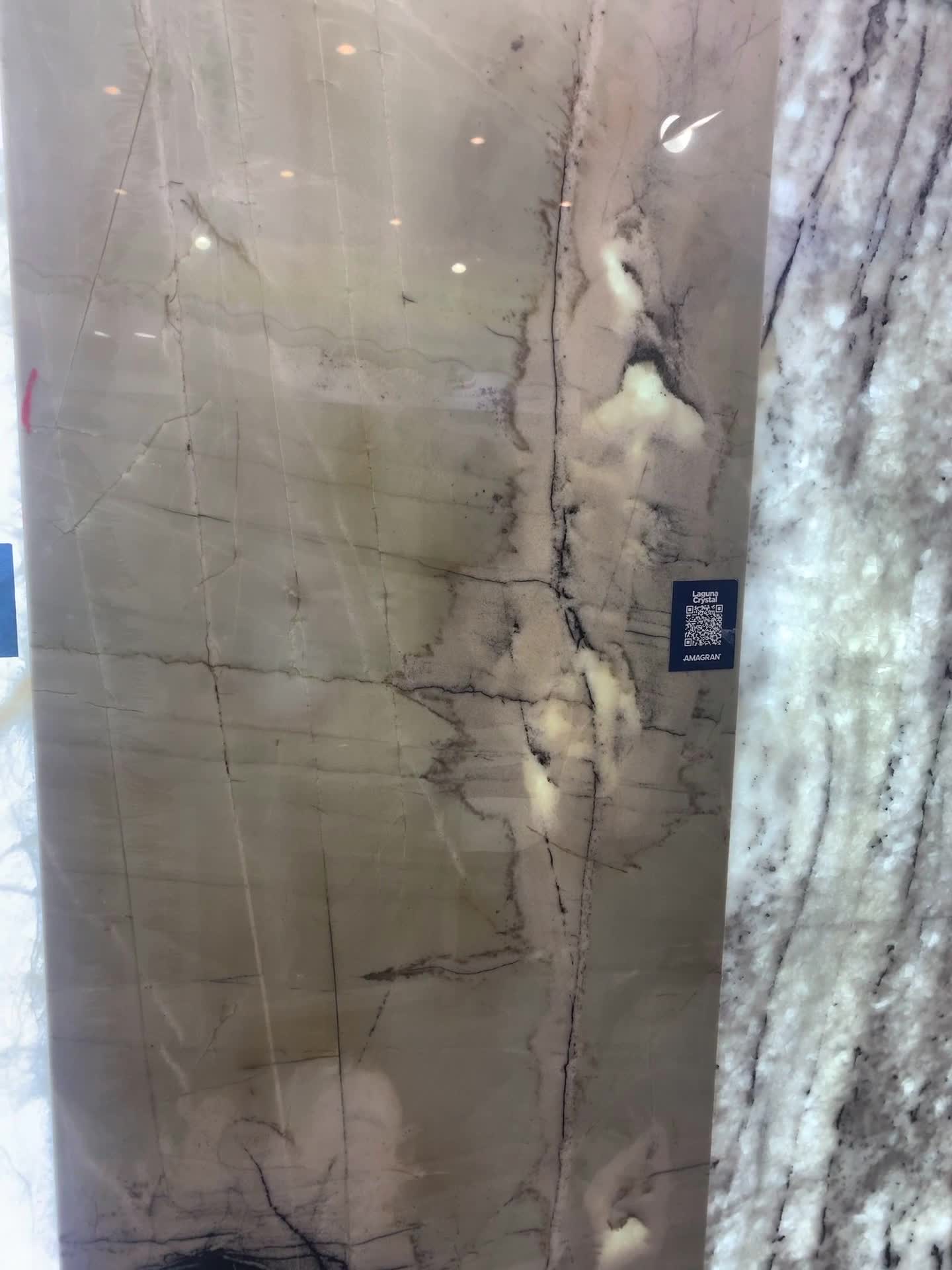 Laguna Crystal Quartzite Polished, Honed, Leathered Slabs
